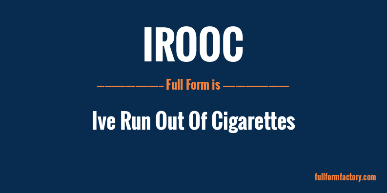 irooc-full-form