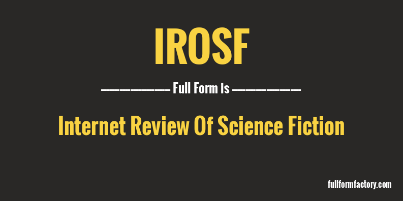 irosf-full-form