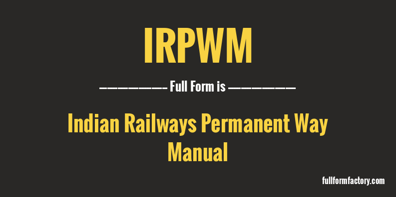 irpwm-full-form