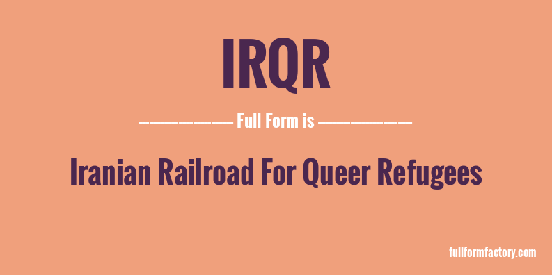irqr-full-form