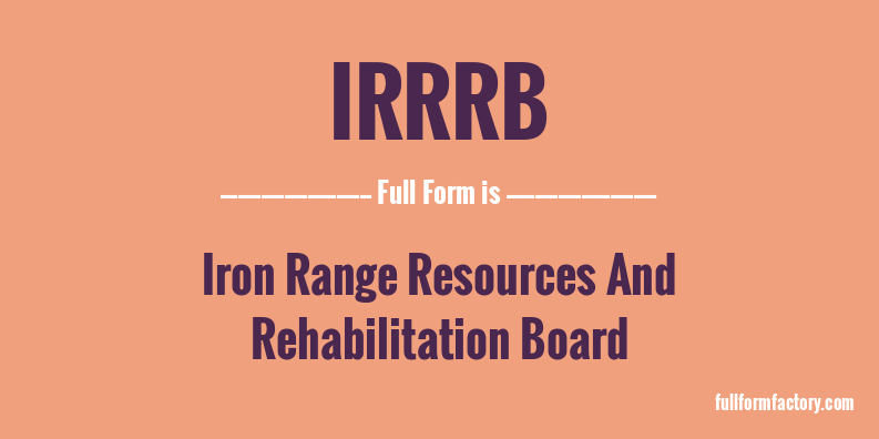 irrrb-full-form