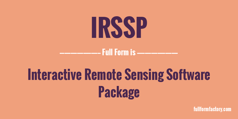 irssp-full-form