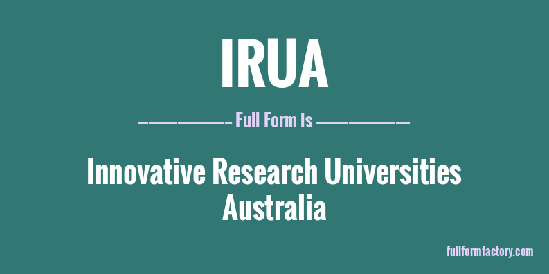 irua-full-form