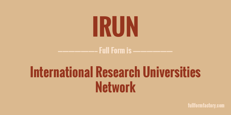 irun-full-form