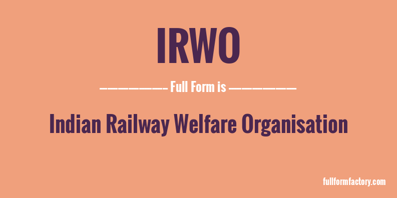 irwo-full-form