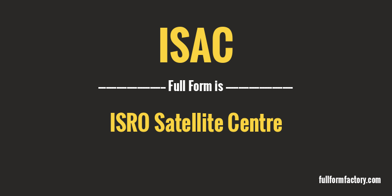 isac-full-form