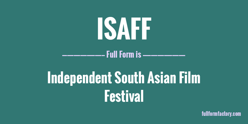 isaff-full-form