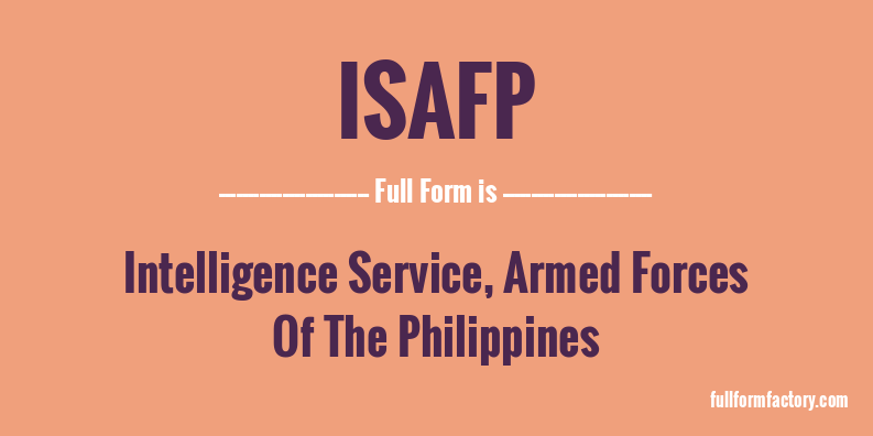 isafp-full-form