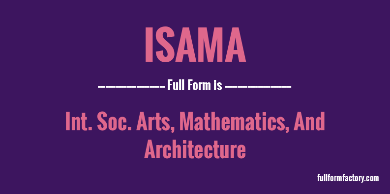 isama-full-form