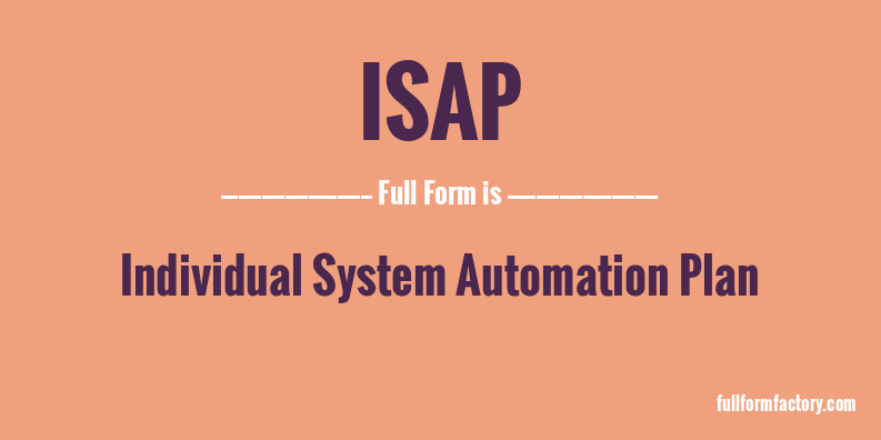 isap-full-form