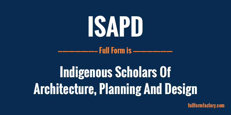 isapd-full-form