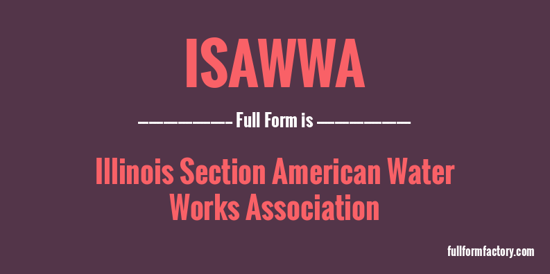 isawwa-full-form