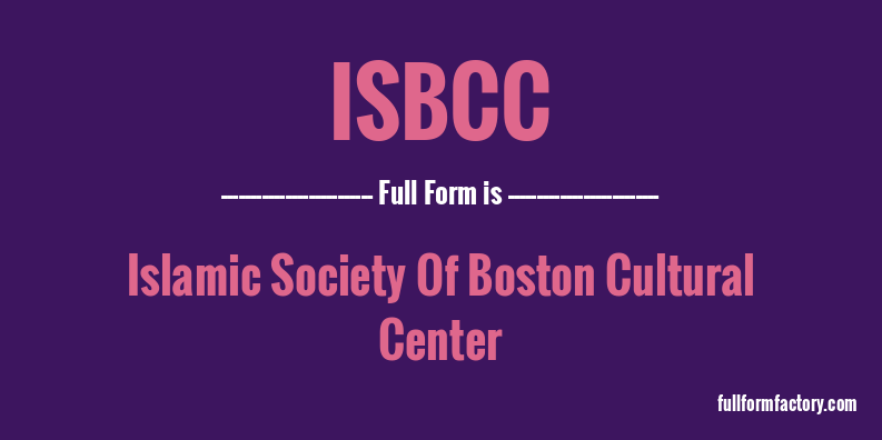 isbcc-full-form