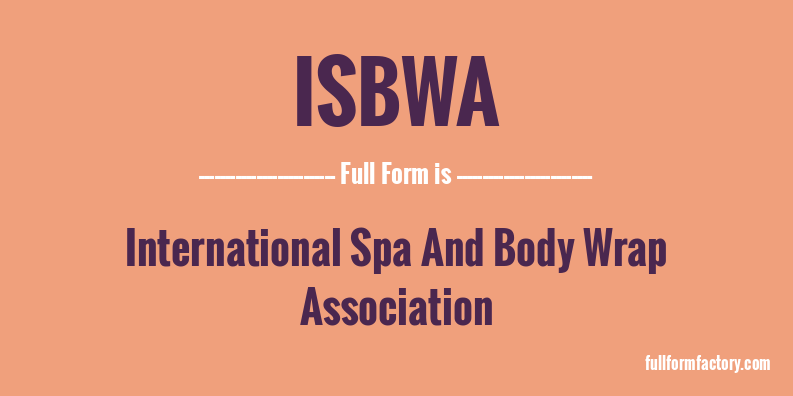 isbwa-full-form