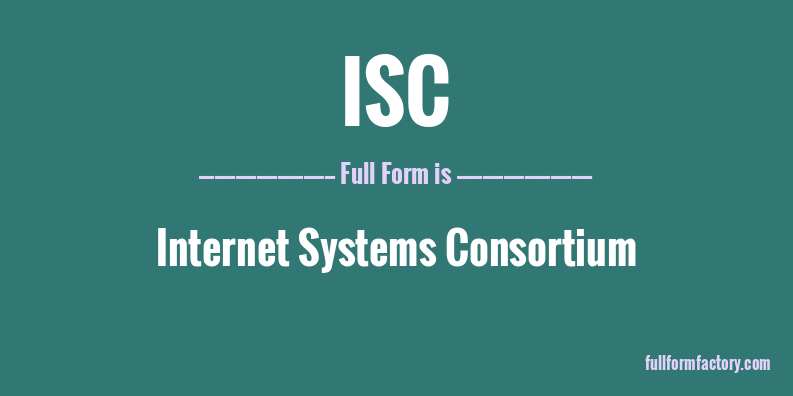 isc-full-form