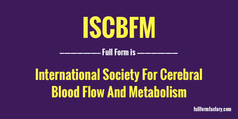 iscbfm-full-form