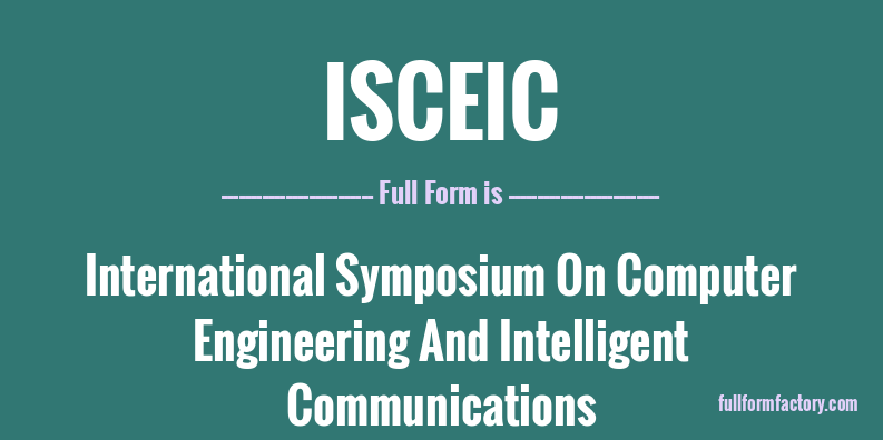 isceic-full-form
