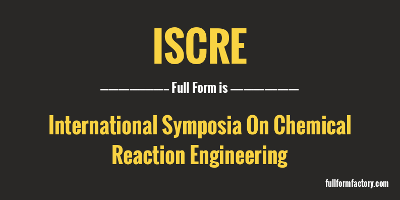 iscre-full-form