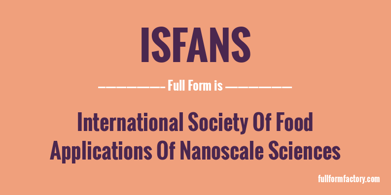 isfans-full-form