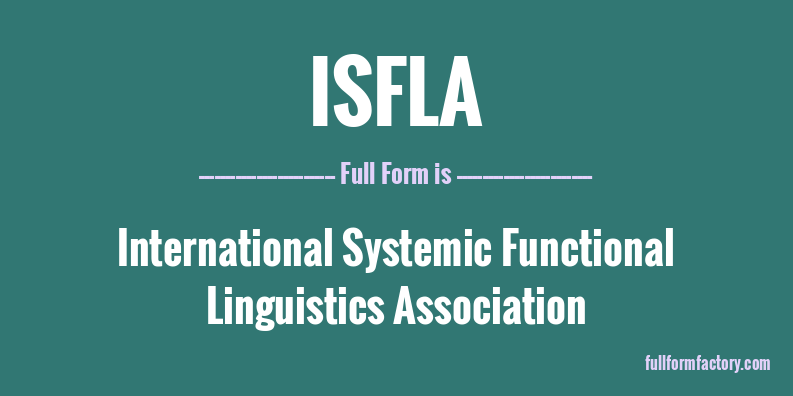 isfla-full-form