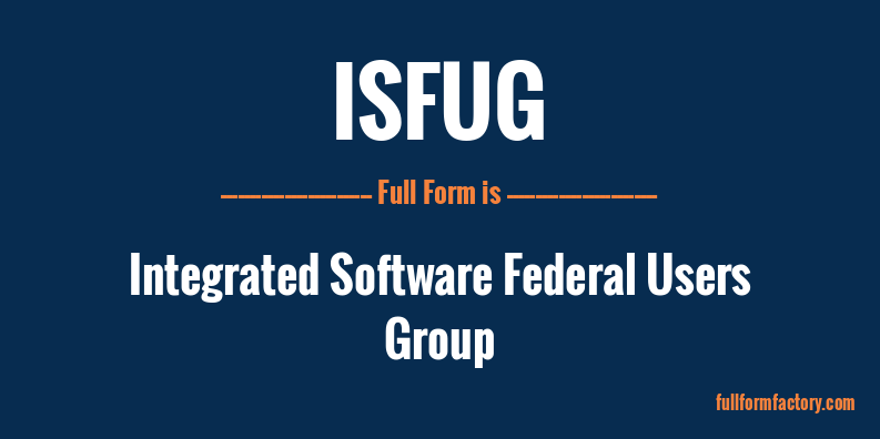 isfug-full-form