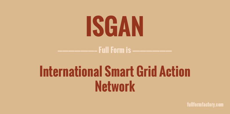 isgan-full-form