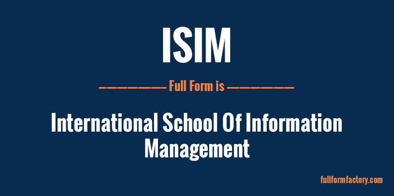 isim-full-form