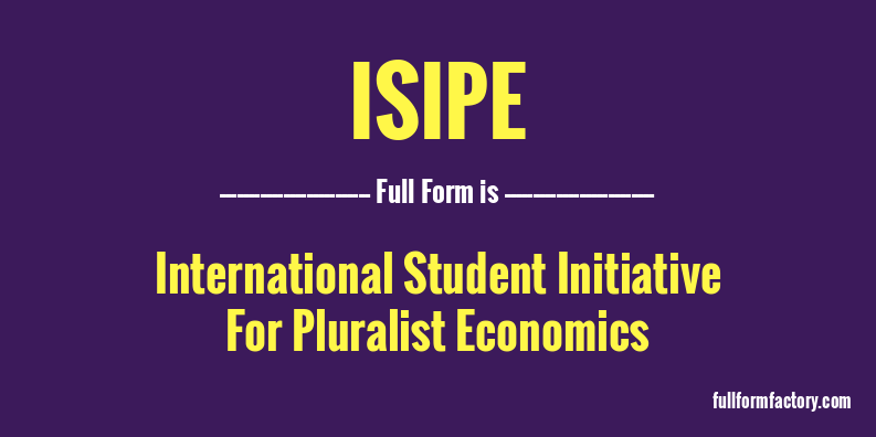 isipe-full-form
