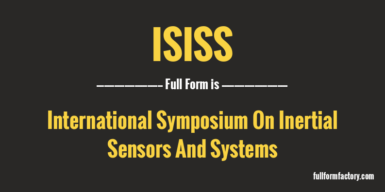 isiss-full-form
