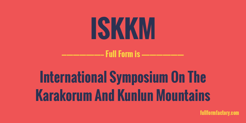 iskkm-full-form