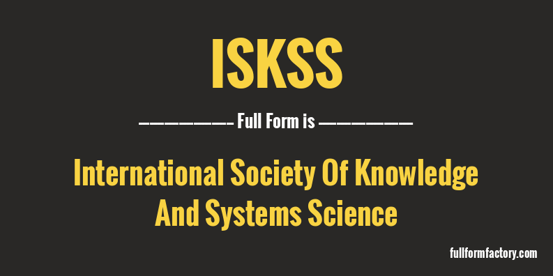 iskss-full-form