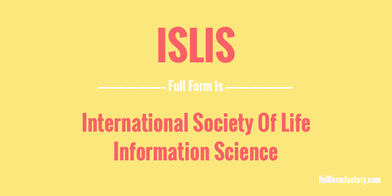 islis-full-form