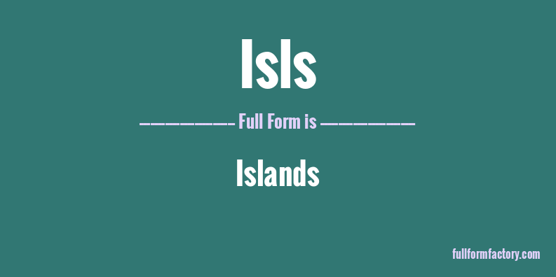 isls-full-form