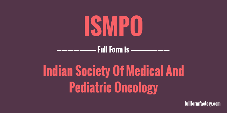 ismpo-full-form