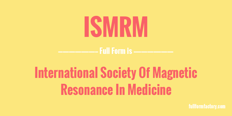 ismrm-full-form