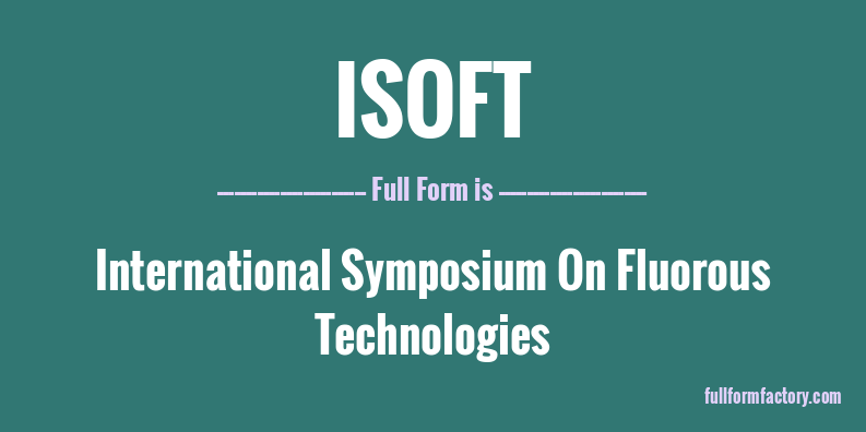 isoft-full-form