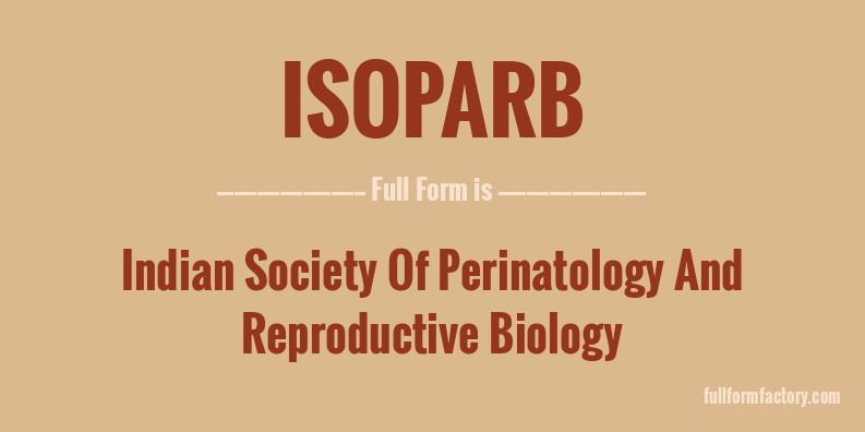 isoparb-full-form