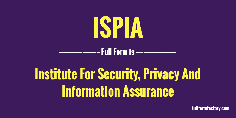 ispia-full-form