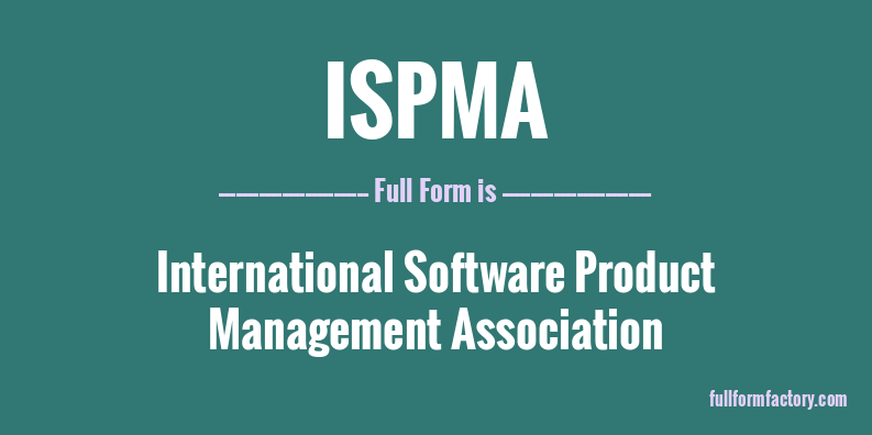 ispma-full-form