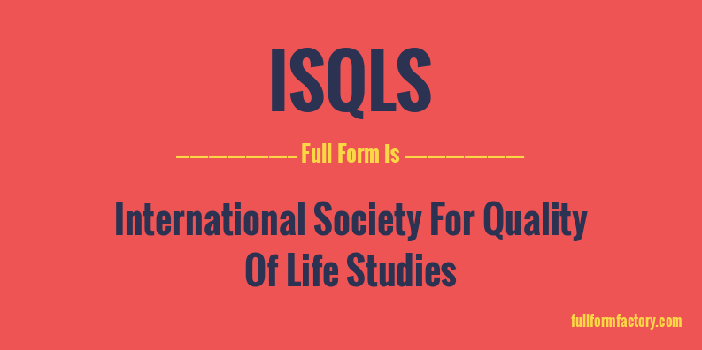 isqls-full-form