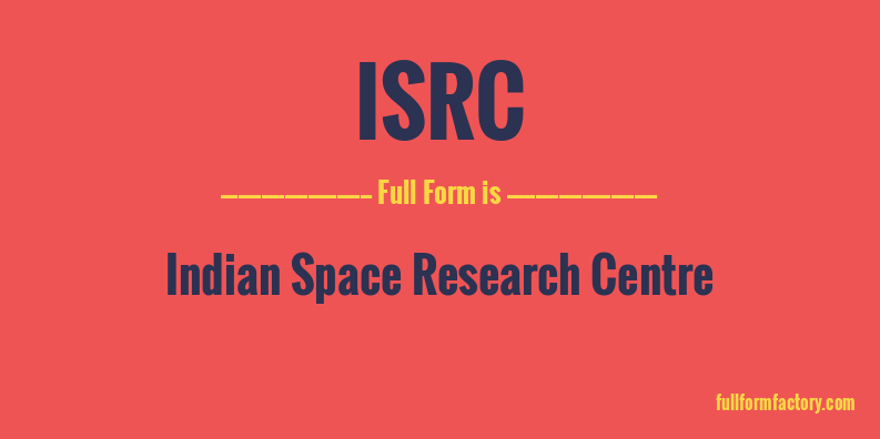 isrc-full-form