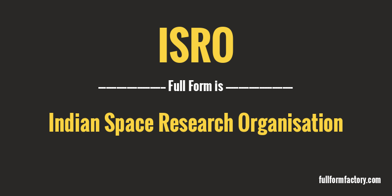 isro-full-form