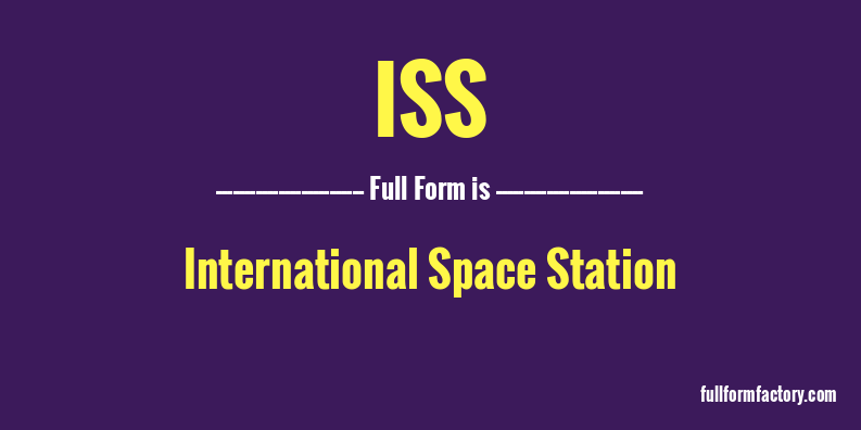 iss-full-form
