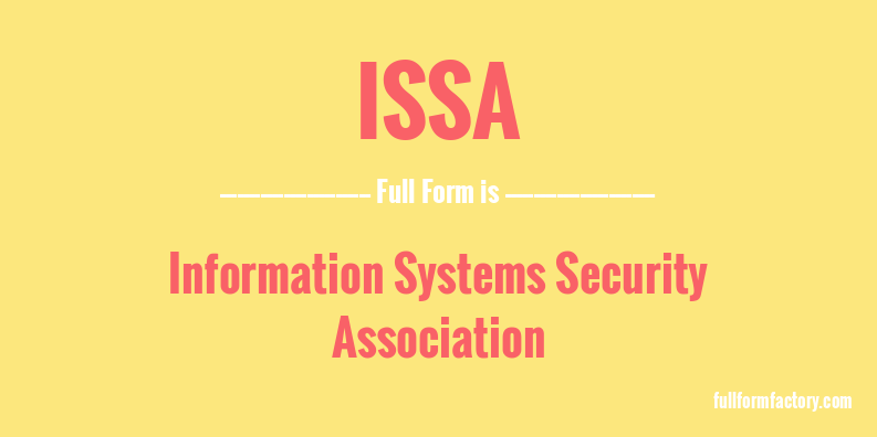 issa-full-form