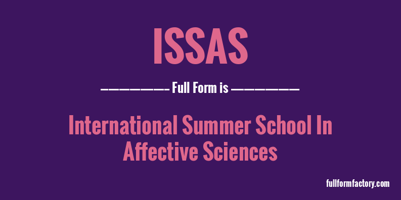 issas-full-form