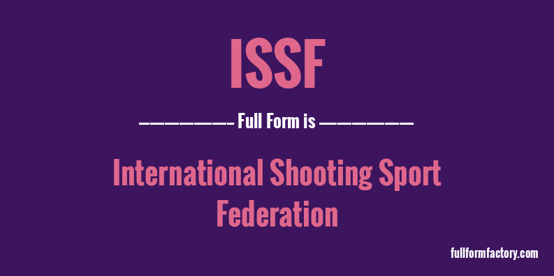 issf-full-form