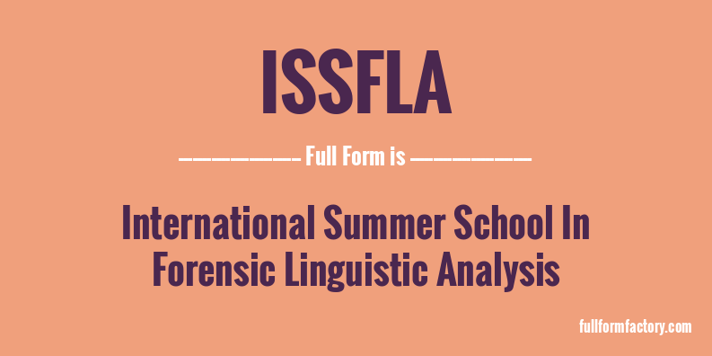 issfla-full-form