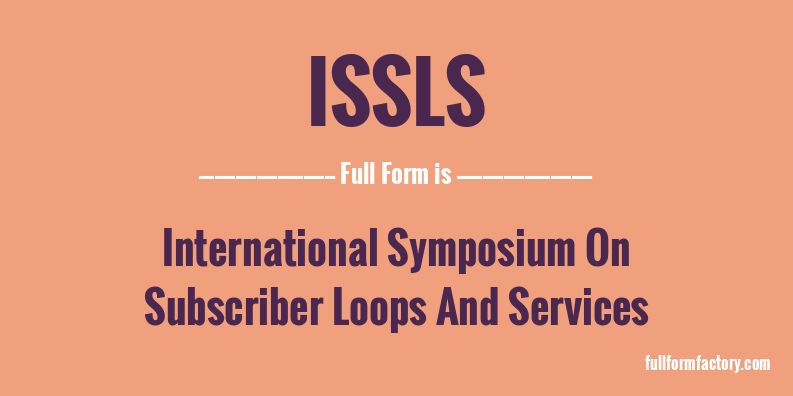 issls-full-form
