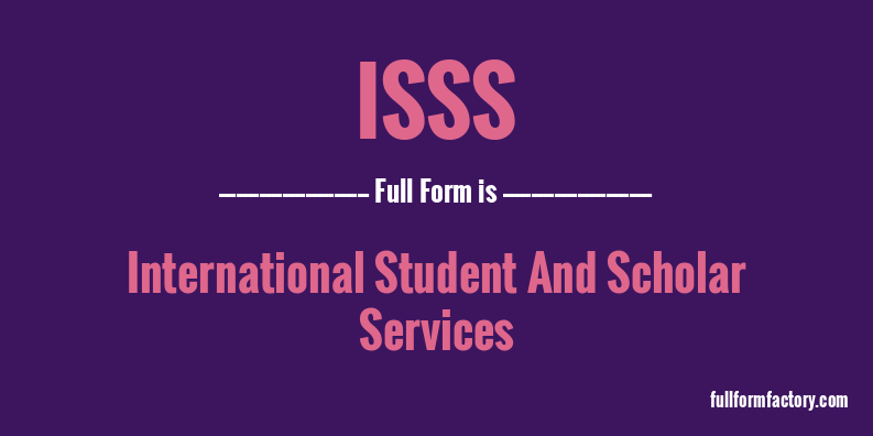 isss-full-form