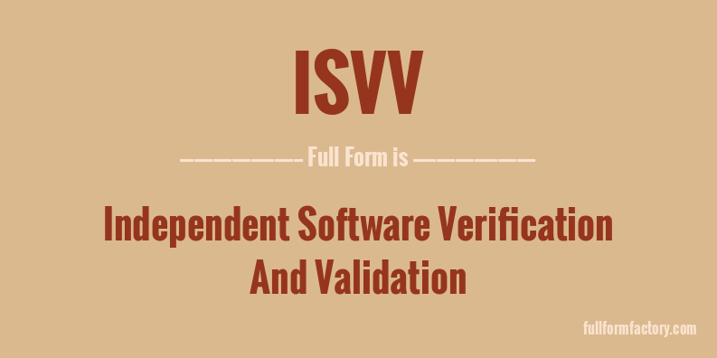 isvv-full-form